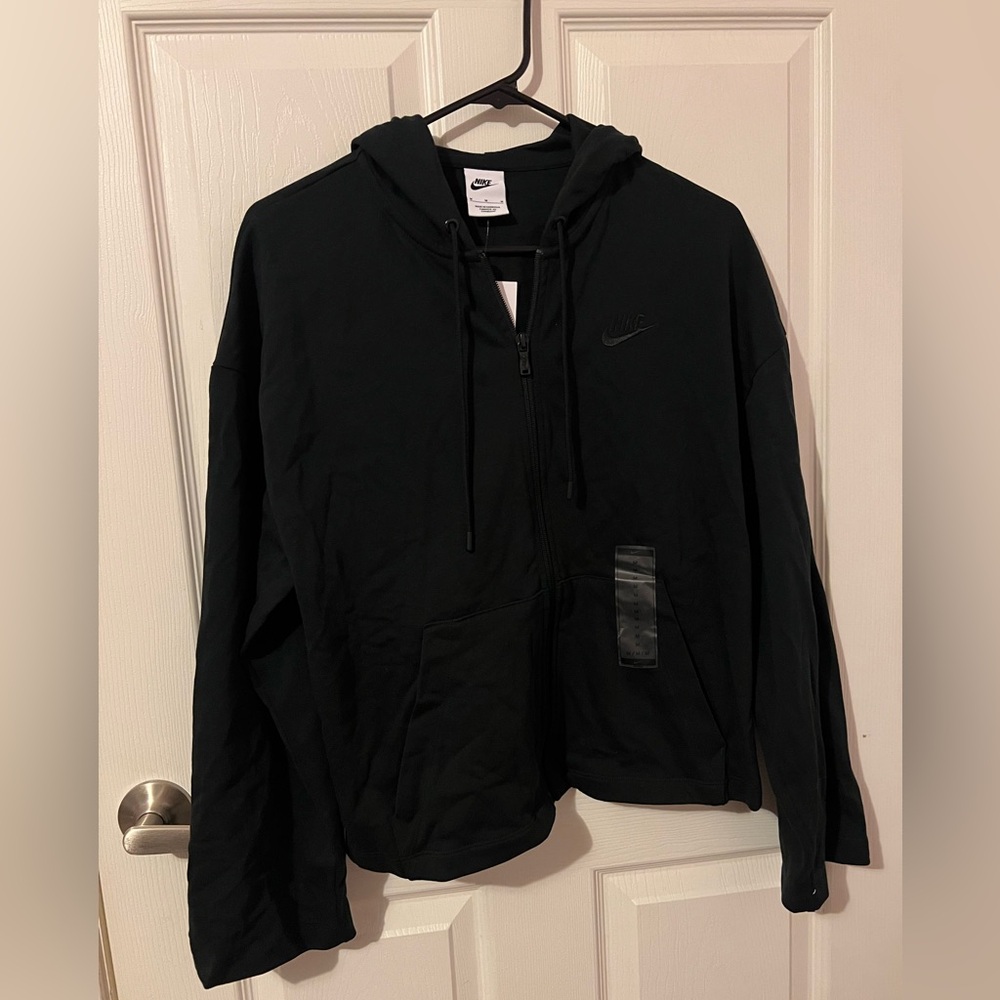 Nike Women’s Cropped Zip-Up Size Medium NWT